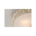thumbnail image 2 of Lucas McKearn Trellis 20" 3-light Transitional Metal Flush Mount in White/Beige, 2 of 3