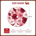 thumbnail image 4 of Bingfone Christmas Tree Skirt Mat Christmas Decoration Interior 30"-Rose, 4 of 8