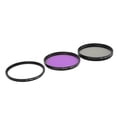 thumbnail image 4 of Kit de filtro de lente Bling Bling 62 mm protector UV filtro morado FLD polarizador CPL, 4 of 12