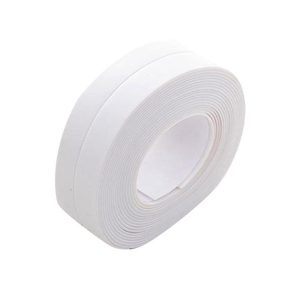 sdhkgrrt Self Adhesive Waterproof Tape, Heavy Duty PVC Wall Corner Seal Strip for Bathroom Kitchen, Extra Wide 3.8cm Waterproofing Sealant Tape, Peel and Stick Home Improvement Repair for Sink