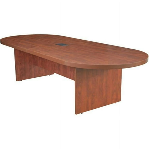 120 In. Legacy Laminate Conference Table & Power Data Grommet - Mahogany