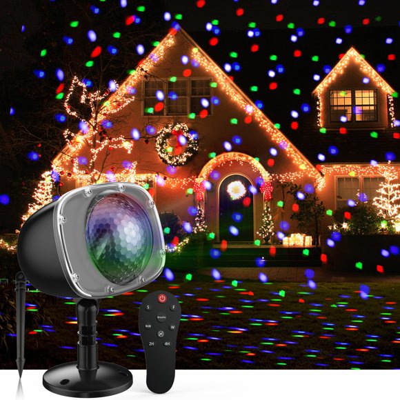 Proyector navideño de luces ARGIGU Snowfall con mando a distancia