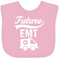 thumbnail image 3 of Inktastic Future EMT Emergency Medical Technician Boys or Girls Baby Bib, 3 of 4