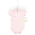 thumbnail image 2 of Hudson Baby Infant Girl Cotton Bodysuits, Daddys Princess Crown, 12-18 Months, 2 of 3
