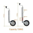 thumbnail image 2 of Trailer Jack Wheel RV Stand With Clamp 48MM Tube CAP 150KG Caravan Accessories Camper Parts ,Effortless Installation, 2 of 6