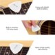 thumbnail image 3 of Púas De Guitarra Luminosas Con Cuentas Led Guitarra Eléctrica Púas De Velocidad De Guitarra Acústica Batería De Larga Duración Púas Triangulares Con Luz Rosa Para Un Gran Regalo matsuzay EL013713-01, 3 of 6