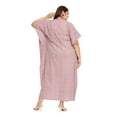 thumbnail image 4 of Oussum Cotton Kaftan For Women Plus Size Holiday Casual Beach Caftan, 4 of 6