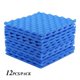 thumbnail image 1 of Paneles de espuma acústica para estudio, aislamiento acústico, 30 x 30 cm (12 x 12 pulgadas), paquete de 12 unidades, color azul, 1 of 3