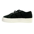 thumbnail image 3 of SHIANN Black Canvas High Wall Platform Lace Up Size 9 Women's Sneakers, 3 of 6