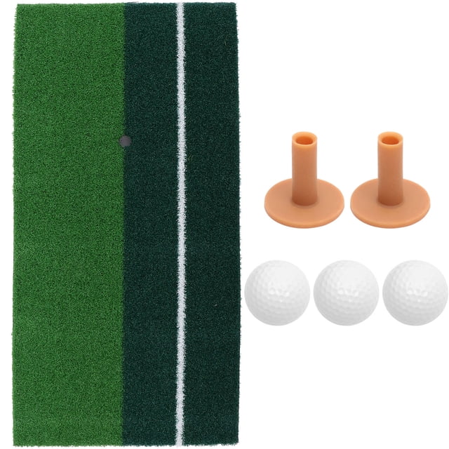 Phenofice Golf Practice Mat Artificial Grass Mat for Golf Training 1 Set 60x30x2cm