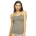 thumbnail image 2 of Felina | Organic Cotton Camisole 2-Pack | Plant-Based Dyes | Hypoallergenic (Slate Sky, Large), 2 of 3