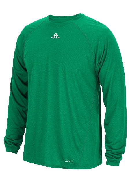 adidas men's climalite long sleeve shirt