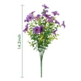 thumbnail image 2 of Artificial Flower Bouquet, Pink Faux Floral Arrangement with Greenery for Home Decor, Outdoor Garden, Patio, Wedding, Office - 1PC, 2 of 2