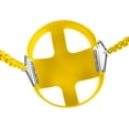 thumbnail image 7 of Celawork High Back Toddler Bucket Swing Seat with Coated Chains, Heavy Duty Kids Swing Seat Fully Assembled, Yellow, 7 of 7