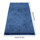 thumbnail image 2 of Alfombra de baño Alfombra de ducha lavable antideslizante Alfombra de piso absorbente de agua para baño Dormitorio, Azul Noticed HA004438-03, 2 of 6