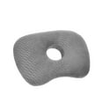 thumbnail image 4 of Almohada para dormir con orificio para las orejas, lavable, cómoda, ergonómica, suave, con orejas perforadas. gris oscuro, 4 of 8