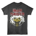 thumbnail image 2 of Iron Maiden World Tour 1982 Men's T Shirt (Charcoal, AdultS), 2 of 3