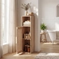 thumbnail image 2 of Giantex Slim Bathroom Cabinets, pace-Saving Narrow Storage Organizer, 2 of 8