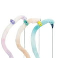 thumbnail image 2 of Feelers Cat Toy Teaser Toys Interactive Cat Wand, Cute Caterpillar Plush Cat Wands, 3Pcs, 2 of 7