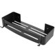 thumbnail image 1 of Aluminum Bathroom Shower Rack Shampoo Shower Gel Soap Holder Storage BasketRectangle, 1 of 4