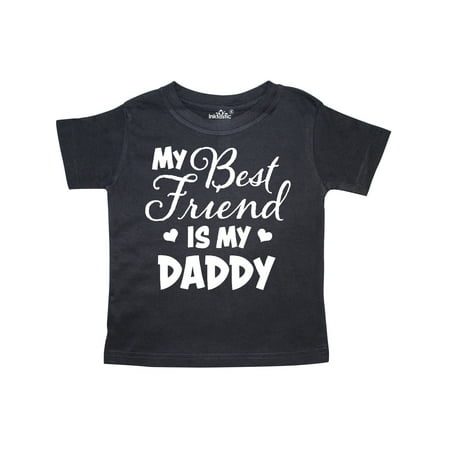 

Inktastic My Best Friend is My Daddy with Hearts Gift Toddler Boy or Toddler Girl T-Shirt