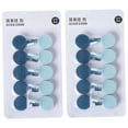 thumbnail image 3 of IBASETOY 10Pack Bathroom Self-Adhesive Hook Dark Blue PP Wall Hanger for Home and Office, 3 of 7