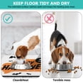 thumbnail image 4 of Happy Halloween Pumpkin Dog Food Mats for Floors Absorbent No-Slip 17x30 Inch Pet Food Mat Evil Pumpkin Ghost Pet Feeding Mat Dog Water Bowl Mat for Messy Drinker, 4 of 7
