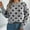 Gray, variant on Juslio Women Sweaters Pullovers Tops for Women Sweaters Crew Neck Long Sleeve Knit Gray