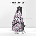 thumbnail image 2 of Lsque Baby Cow Pattern Cross Chest Bag Diagonally – Premium Durable Front Chest Sling with Adjustable Padded Strap, High-Capacity Storage, 2 of 8