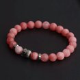 thumbnail image 5 of RSAMD Natural Gemstone Beads Buddha Head Beaded Men Womens Lava Bead Handmade Bracelet-154-3-L, 5 of 9