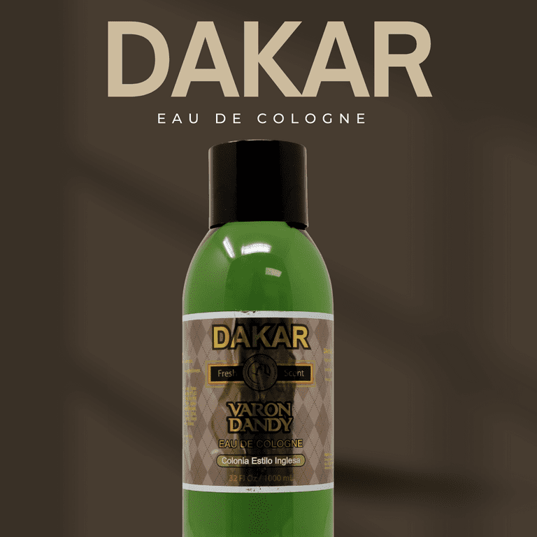 Dakar Varon Dandy Eau de Cologne – English-Style Men Fragrance, 32
