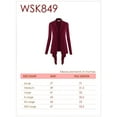thumbnail image 6 of Made by Johnny Women's Off-Duty Open Front Cardigan XL WHITE, 6 of 6