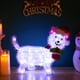 thumbnail image 3 of Lámpara navideña con forma de perro | Funciona con pilas 3 AA | Marco de hierro y plástico | Adorno navideño para jardín, interior y exterior | Decoración navideña para sala de estar, coche,, 3 of 6
