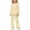 Beige, variant on FRSASU Girls Summer 2 Piece Outfits Long Sleeve Loose Lace Blouse and Long Pants Matching Sets for 3-15 Years Purple