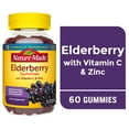 thumbnail image 3 of (2 pack) Nature Made Elderberry with Vitamin C and Zinc Gummies, Dietary Supplement, 60 Count, 3 of 12