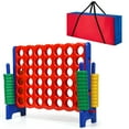 thumbnail image 1 of Gymax Giant 4-In-A-Row 4-to-Score Game with bag Indoor Outdoor Party Family Time Game, 1 of 10