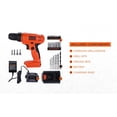 thumbnail image 4 of Taladro/destornillador inalámbrico BLACK+DECKER 20V MAX POWERECONNECT LD120VA, 4 of 7