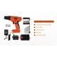thumbnail image 4 of Taladro/destornillador inalámbrico BLACK+DECKER 20V MAX POWERECONNECT LD120VA, 4 of 7