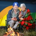 thumbnail image 6 of 4 Pieces Christmas Unisex 5 Led Knitted Winter Flashlight Beanie Cap Knit Men Headlamp Hat, 6 of 13