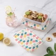 thumbnail image 5 of Cook with Color 12-Piece Rectangular BPA-Free Food Storage Container Set with Printed Lids, Pineapple, 5 of 5