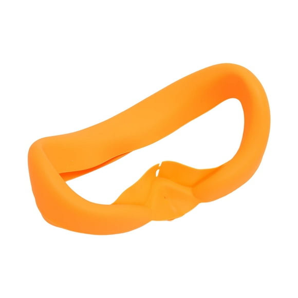 Funda de silicona Bling Bling para cara de realidad virtual impermeable lavable para PICO 4 color naranja