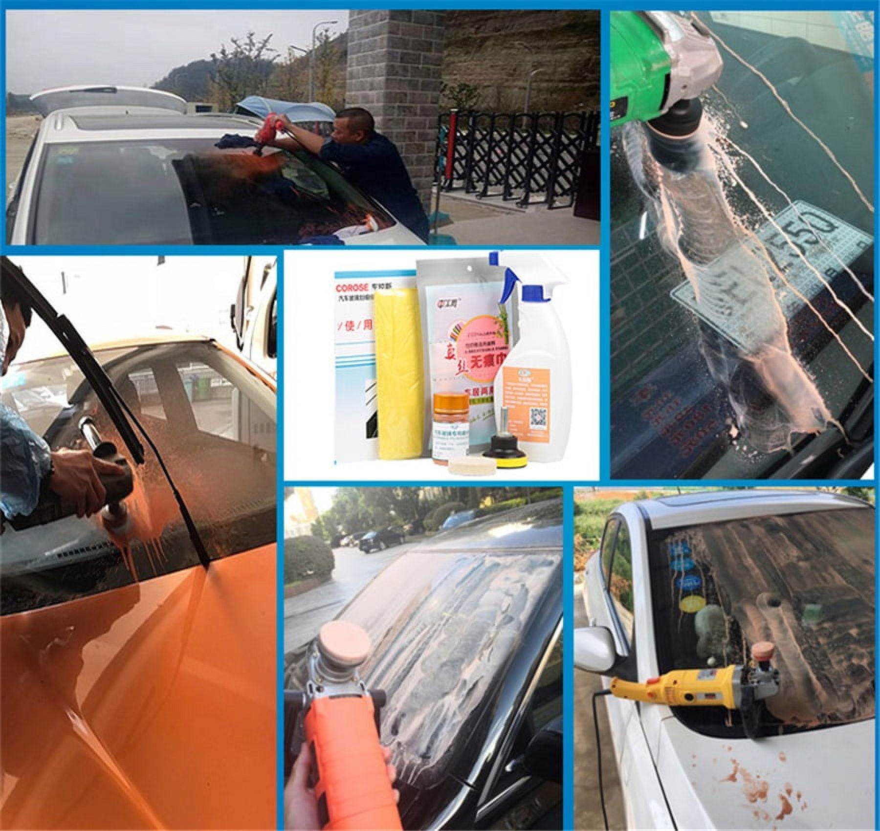 Cerium Oxide Glass Scratch Remover for Car Window and Household Cleaning  and Polishing (100) Glass Cleaner