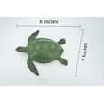 thumbnail image 2 of Sea Turtle, Plastic Turtle Design, Reptile,  Hand Painted, Realistic, Figure, Educational, Lifelike, Model, Figurine, Replica, Toy, Kids,  Gift,        8"      F215 B369, 2 of 9