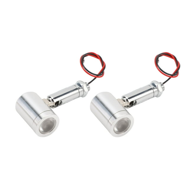 2Pcs Mini LED Spotlight, Recessed Ceiling Light, RV Micro Reading Lighting, Mini Spotlight Jewelry Showcase Display Light, Jewelry Cabinet Dimmable Wall Light