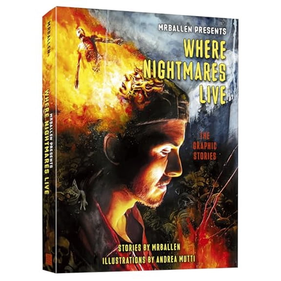 Pre-Owned MrBallen Presents: Where Nightmares Live: The Graphic Stories (Mrballen Graphic Stories) Paperback