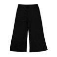 thumbnail image 4 of Soyumi Womens High Waisted Cargo Pants Y2K Baggy Wide Leg Casual Stretchy Jeans for Women Streetwear Pull On Trousers Pants, Black, 4 of 4