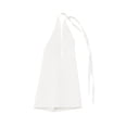 thumbnail image 4 of Vestido de mujer a escala 1/6 con espalda descubierta, accesorio para fotografía, diseño de tirantes, falda a la cadera. Blanco, 4 of 9