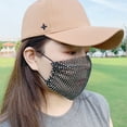 thumbnail image 2 of Women Gauze Rhinestone  Outdoor Adjustable  Washable Reusable  Jewelry, 2 of 2