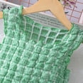 thumbnail image 6 of JUMEYU Girls Summer Outfits Teen Girls 2pcs Outfit Set Crop Top & Flare Pants with Casual Girl Clothes Size 9-10 (Green,9-10 Years), 6 of 7