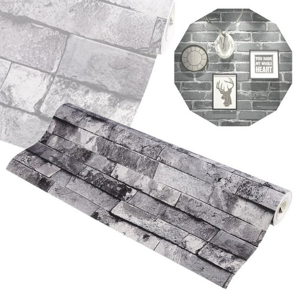 3d Wallpaper Bedroom Mural Roll Brick Stone Style Wall Background Texture Art Wallpaper Very Practical In Life Walmart Com Walmart Com